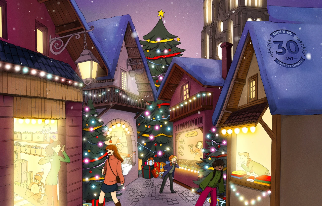 Noël à Châlons revient du 28 novembre au 28 décembre !