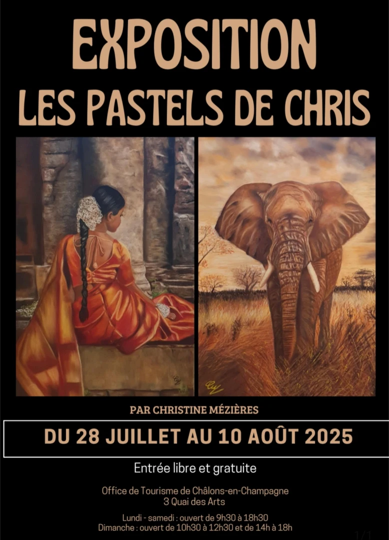 Exposition : Les Pastels de Chris